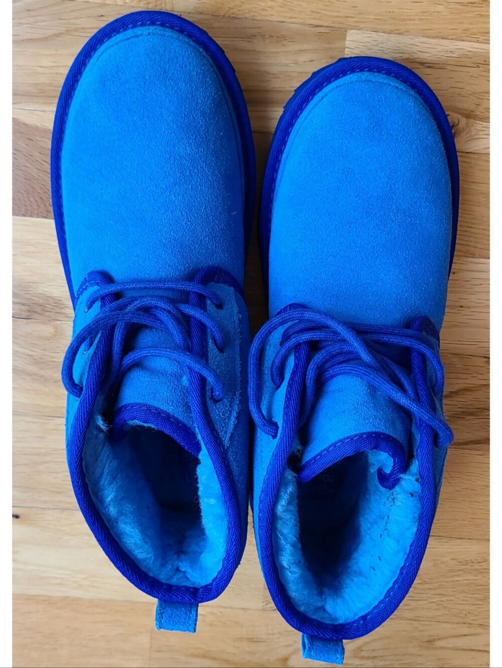 UGG x Cookie Monster Neumel II Chukka Boots | Women’s 7.5 | Sesame Street | LE - Picture 9 of 11